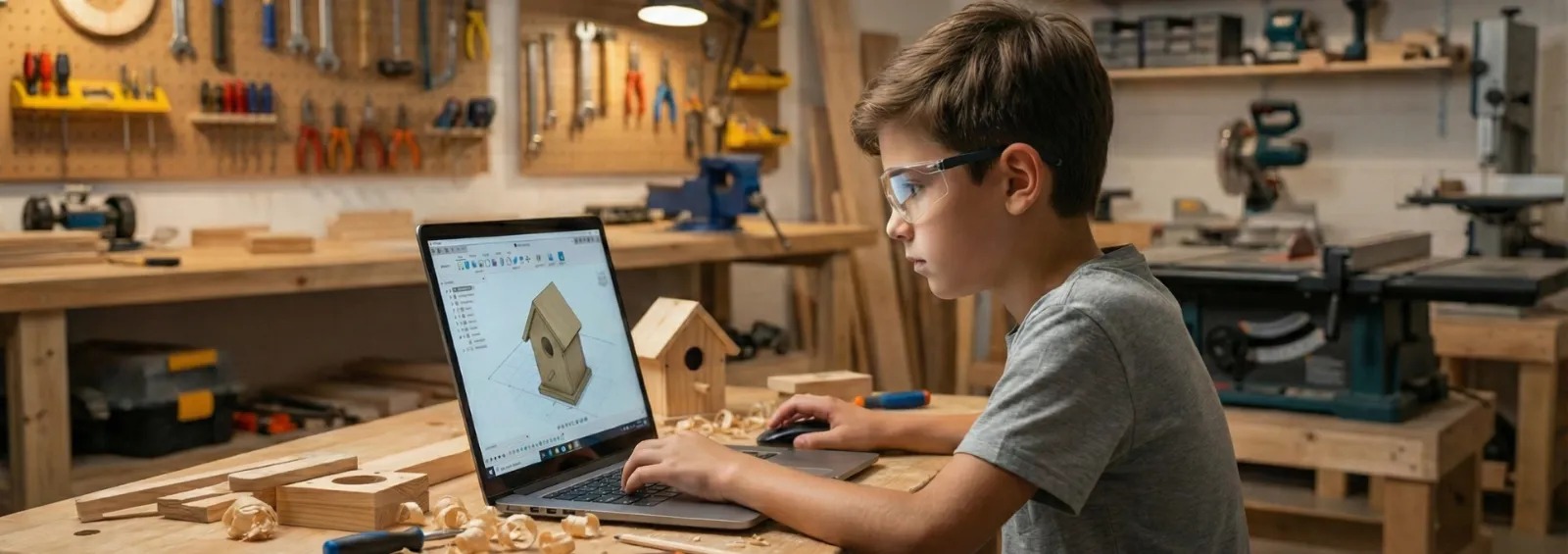 WOODLAB KIDS: CARPINTERÍA DIGITAL PARA JÓVENES MAKERS